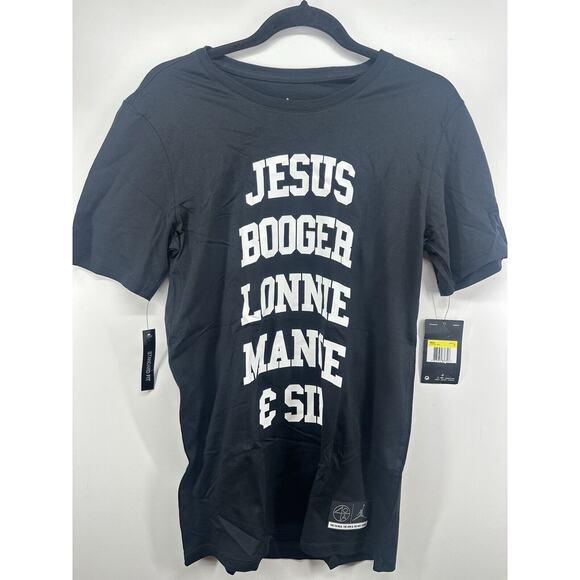 NIKE JORDAN Sz S JUMPMAN JESUS BOOGER LONNIE MANCE & SIP He Got Game T SHIRT - Picture 1 of 7